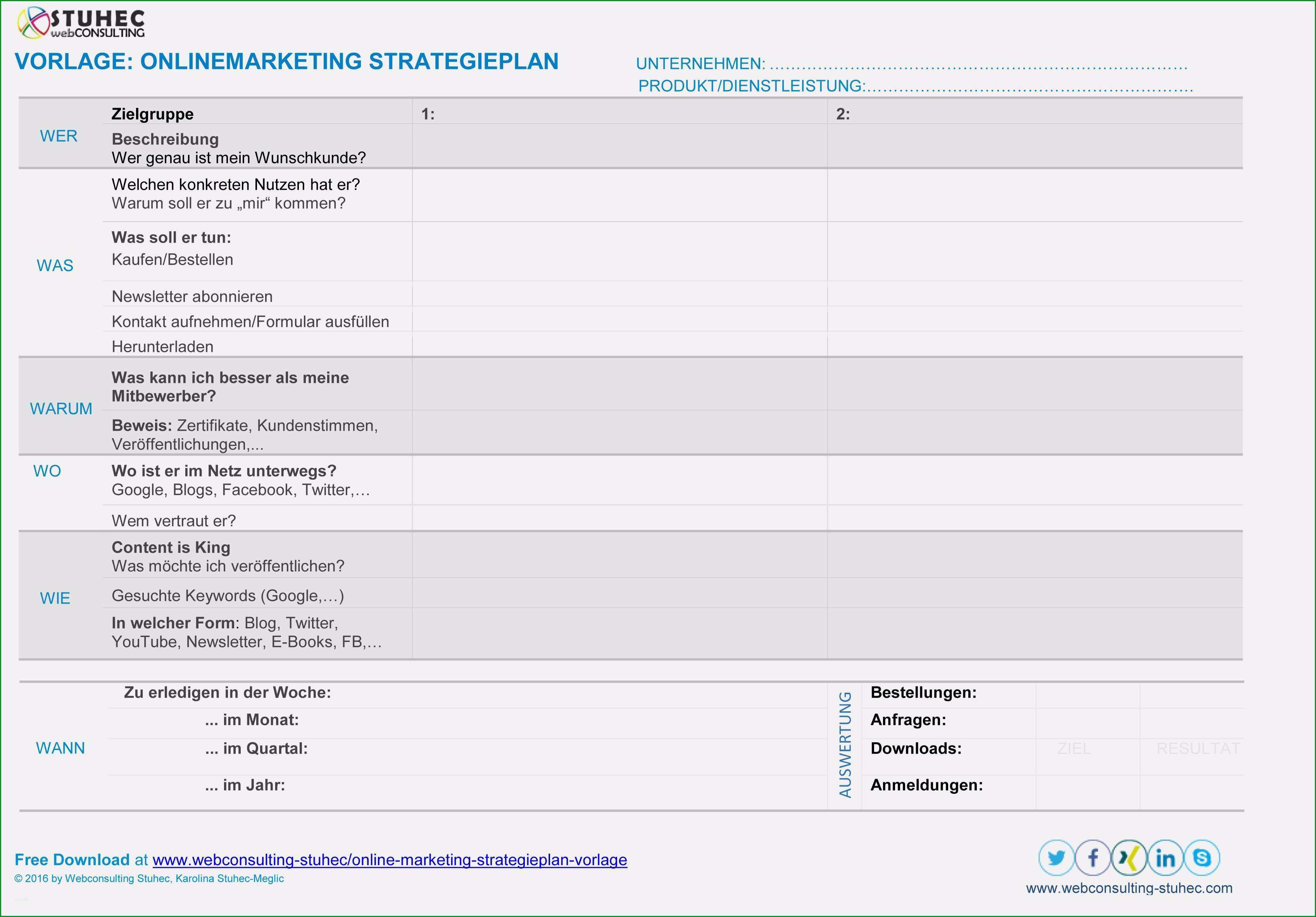 8 marketingkonzept muster