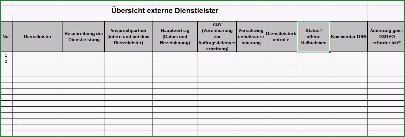 datenschutzkonzept muster