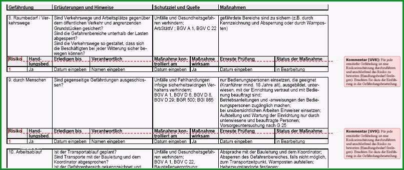 gefahrdungsbeurteilung vorlage pdf inspiration gunstig zum herunterladen gefahrdungsbeurteilung