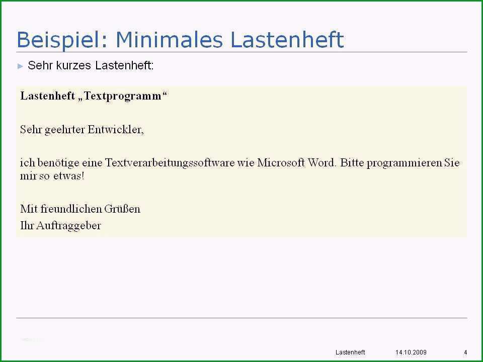 lastenheft vorlage word hbsch lastenheft beispiel fertiges referatlastenheft vorlage word
