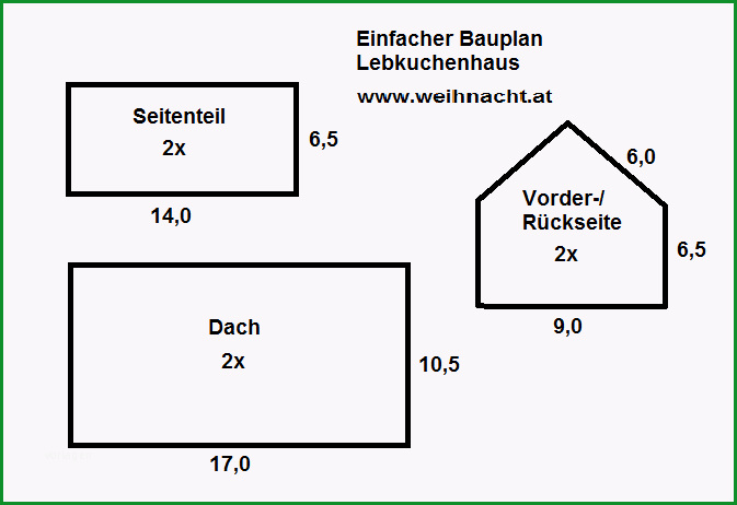 lebkuchenhaus selber bauen