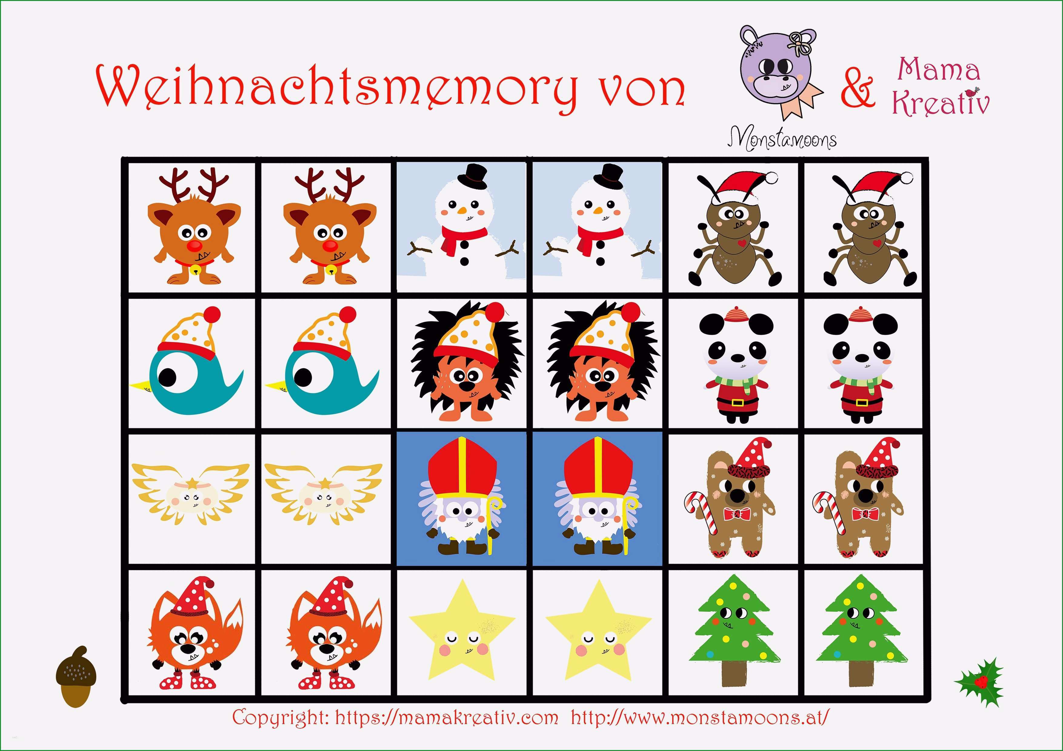 memory vorlagen zum ausdrucken wunderbar weihnachtsmemory selber in memory zum ausdrucken