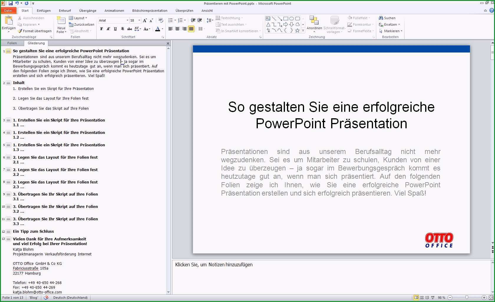 powerpoint vorlage prasentation so erstellen sie eine erfolgreiche powerpoint prasentation