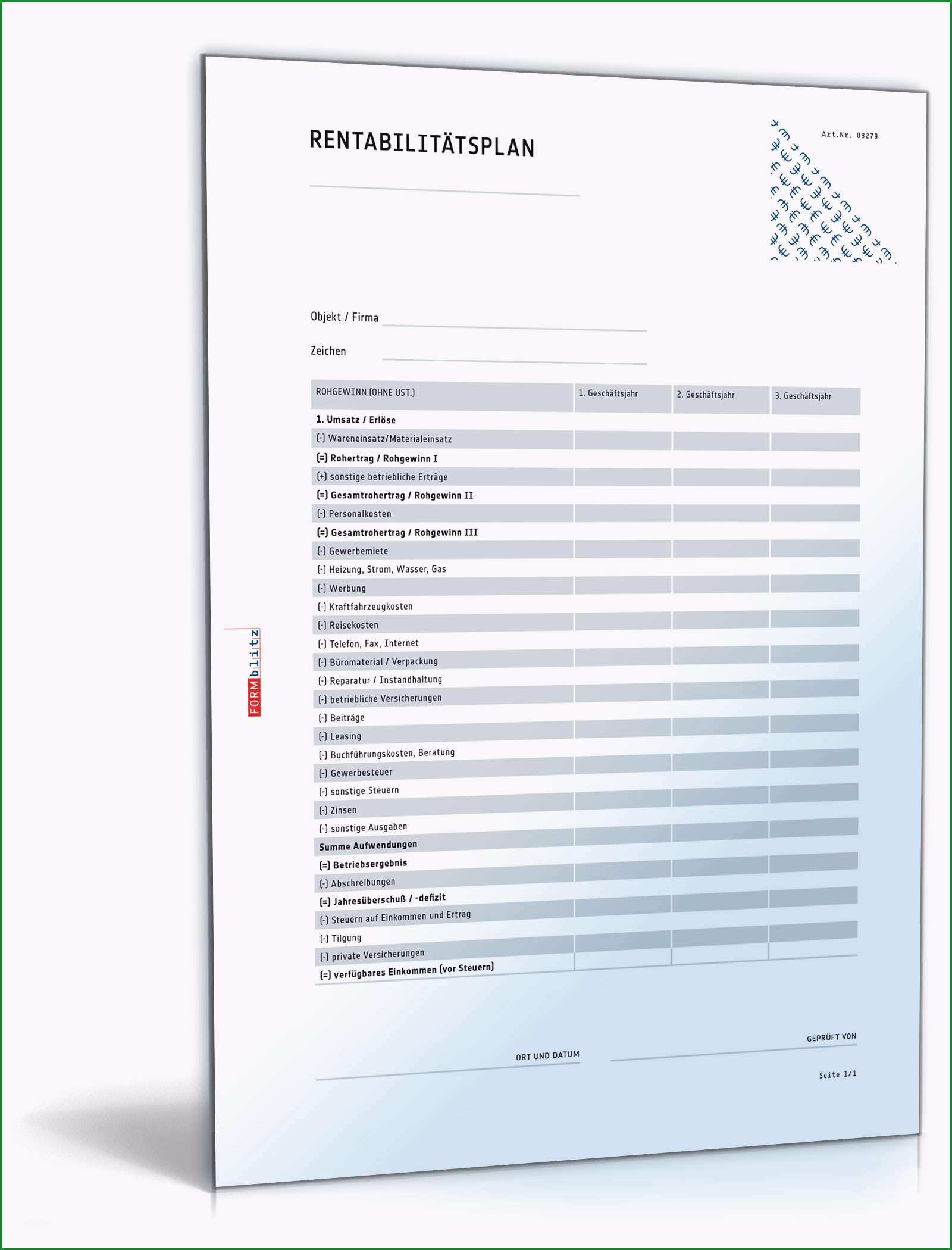 rentabilitaetsplan international a