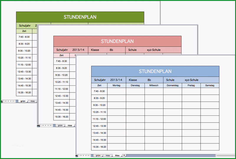 stundenplan schule