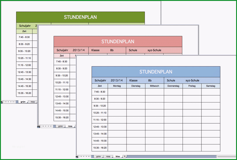 stundenplan schule