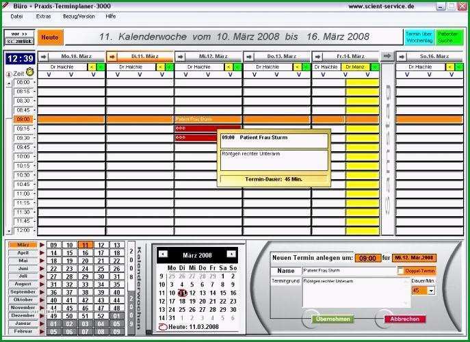 terminplaner excel vorlage kostenlos