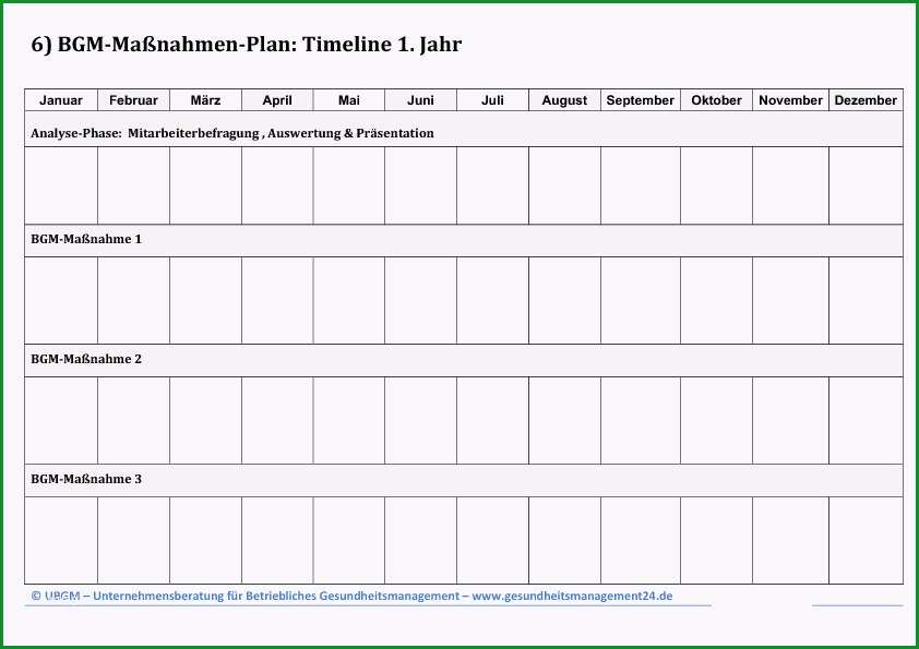 vorlage bgm zeitplan ablaufplan