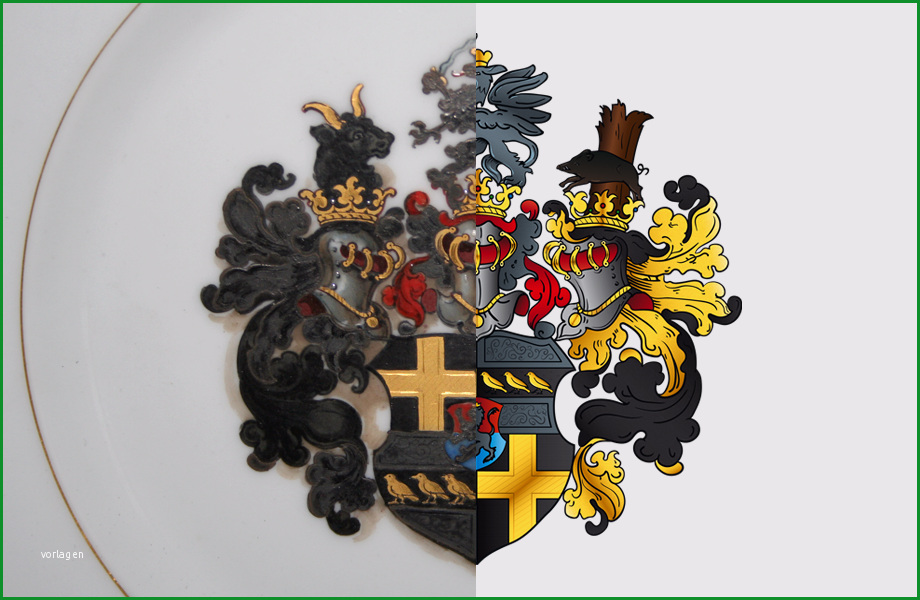 wappen digitalisieren vektorisieren