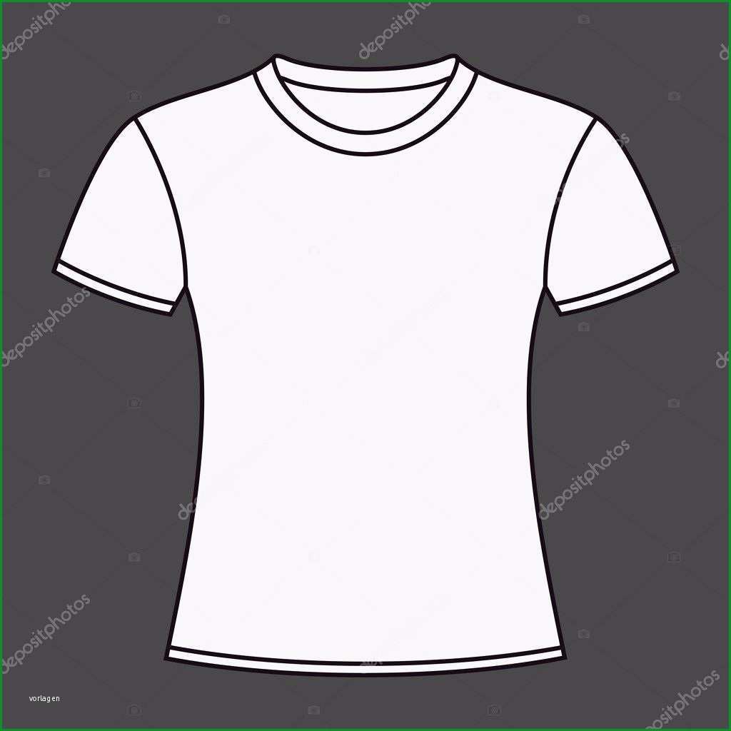 stock illustration white t shirt template