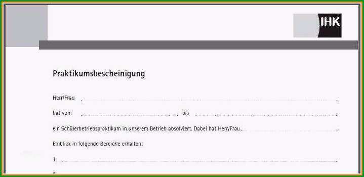 14 praktikumsbescheinigung vorlage word