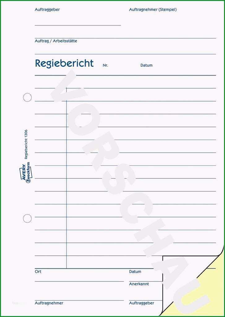 16 arbeitsbericht vorlage