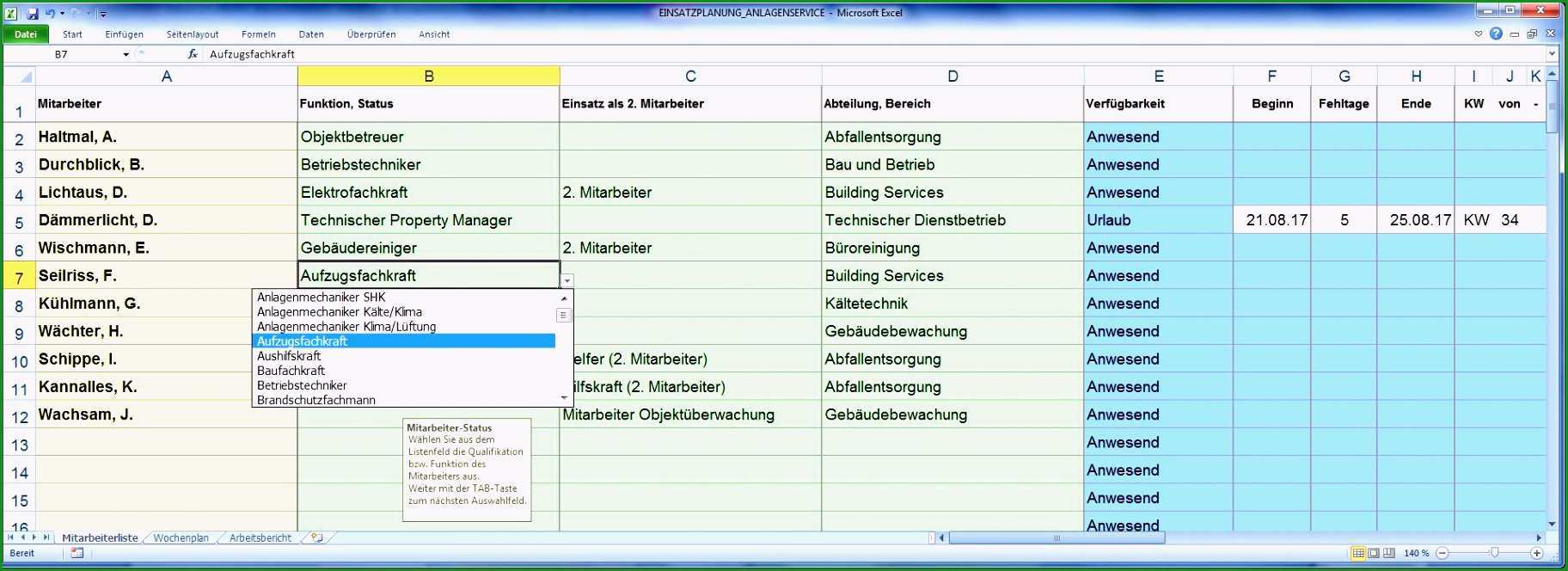 mitarbeiter excel vorlage tjeluo