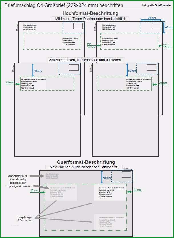 briefumschlag bedrucken vorlage word