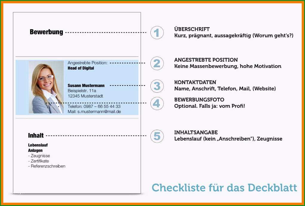 7 deckblatt bewerbung zum ausdrucken