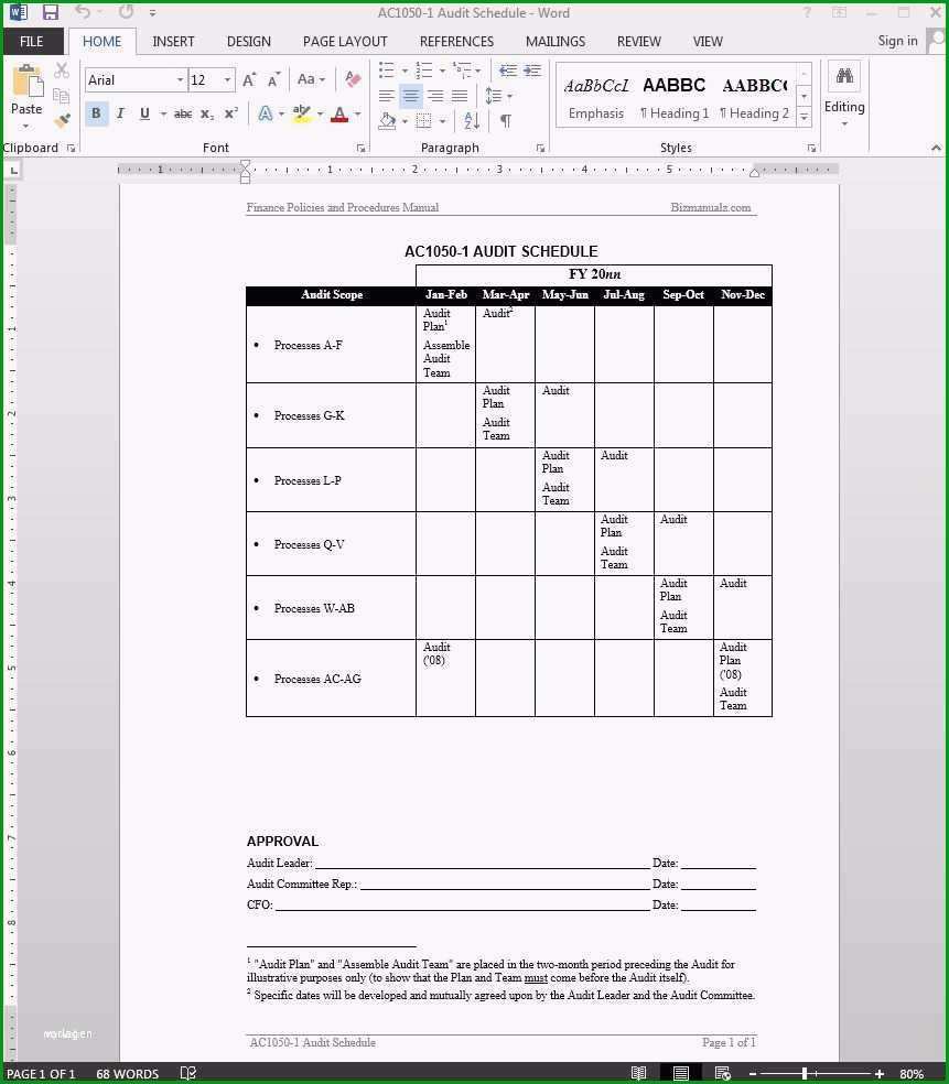 auditbericht vorlage kostenlos der beste examples internes audit muster ia consistent formatting