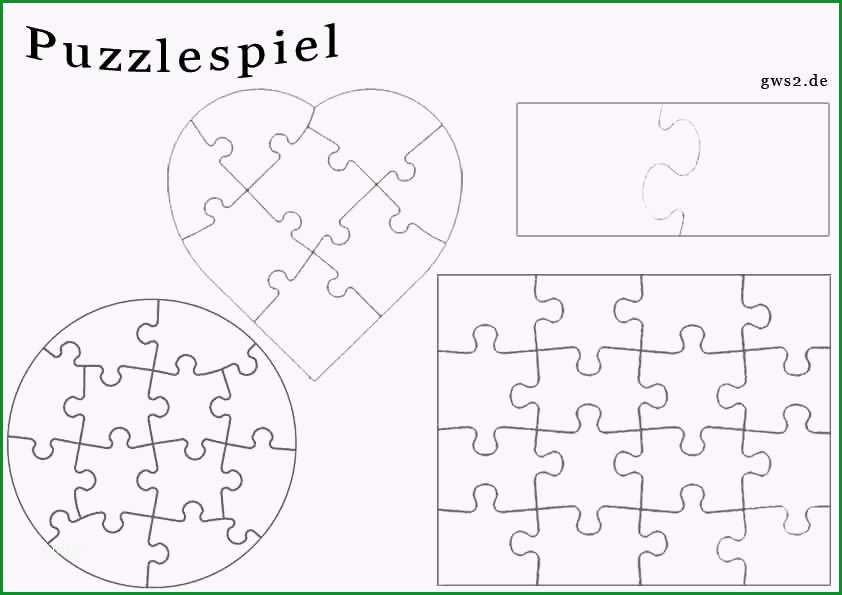 Puzzle Selber Machen Vorlage: 18 Optionen Kostenlos Für Sie 2