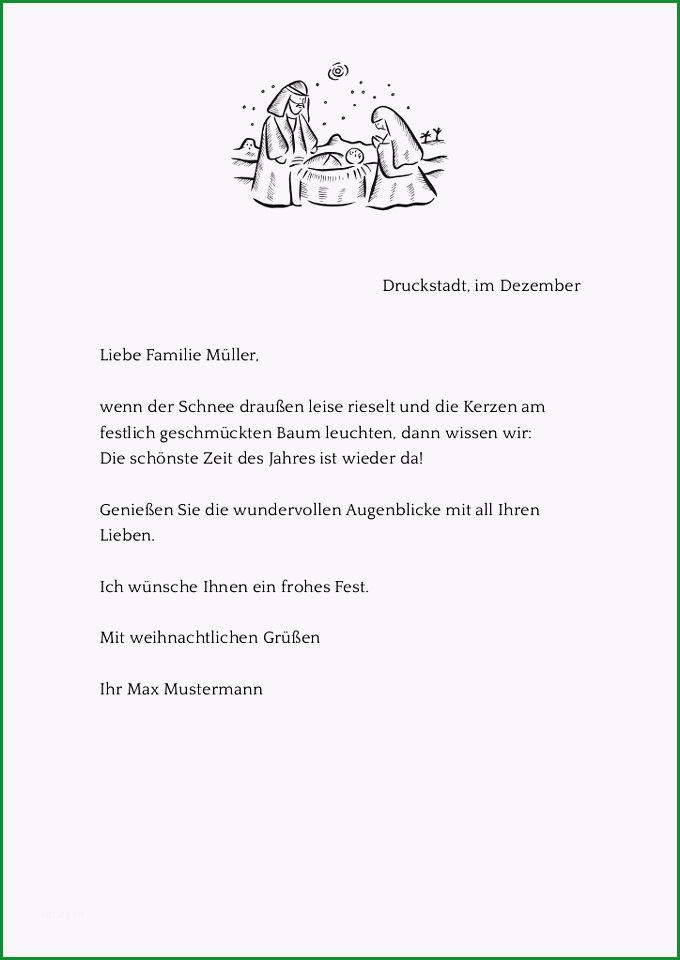 weihnachtsbrief