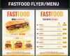 Faszinieren Fast Food Imbiss Flyer Vorlage Pizza Döner Werbung