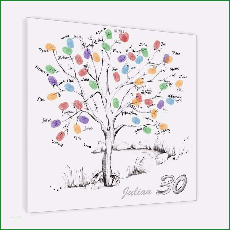 fingerabdruck baum vorlage elegant partyspiel fingerabdruck baum auf leinwand