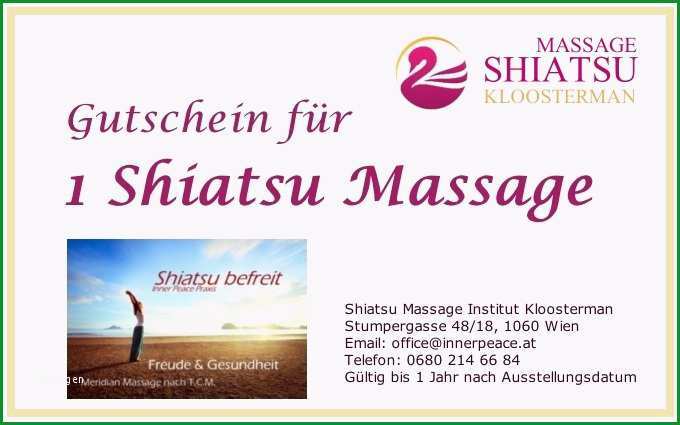 shiatsu gutschein