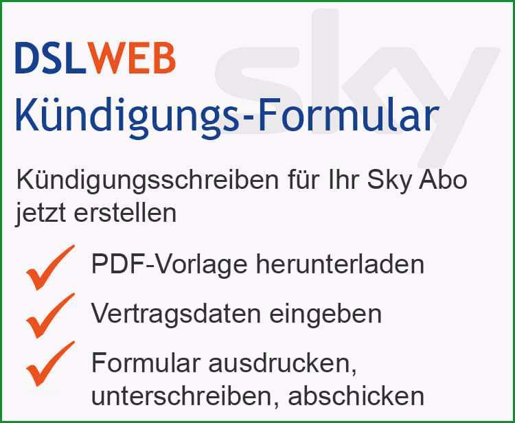 sky vertrag kundigen word vorlage