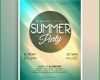 Faszinieren sommer Musik Party Flyer Vorlage Mit Ereignisdetails