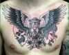 Faszinieren Tattoovorlage Sanduhr Mit Flügeln Und totenschädel