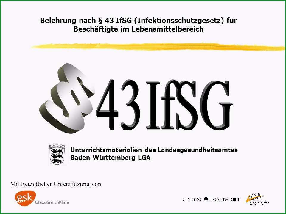 unterrichtsmaterialien des landesgesundheitsamtes ppt video onlinebelehrung nach 43 infektionsschutzgesetz vorlage