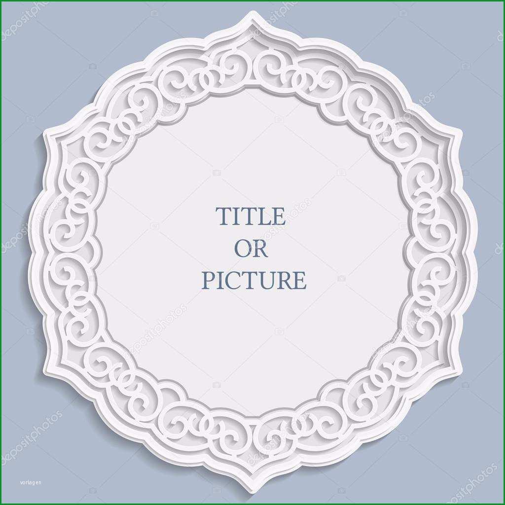 stock illustration vector round label vintage frame