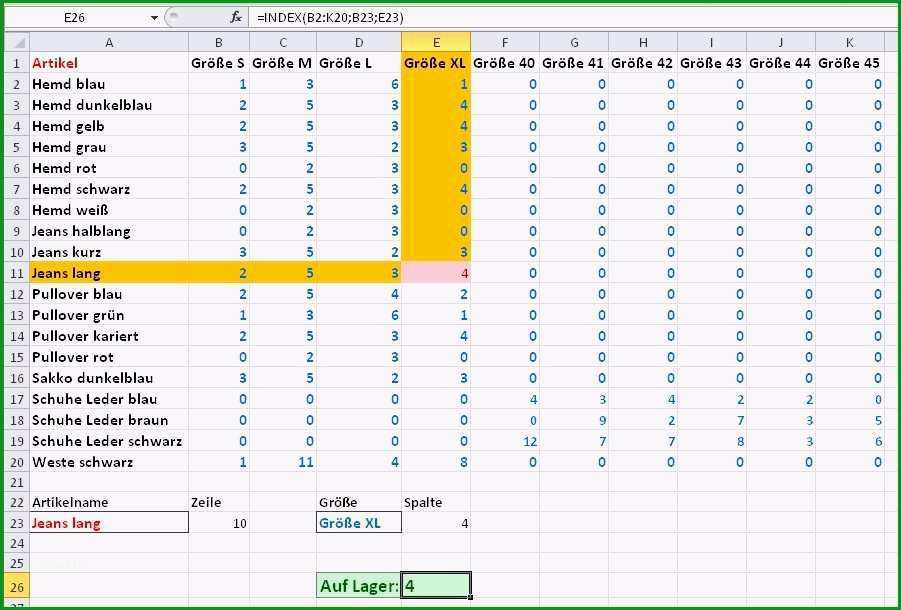 10 lagerbestand excel vorlage