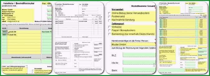 13 preisliste excel vorlage