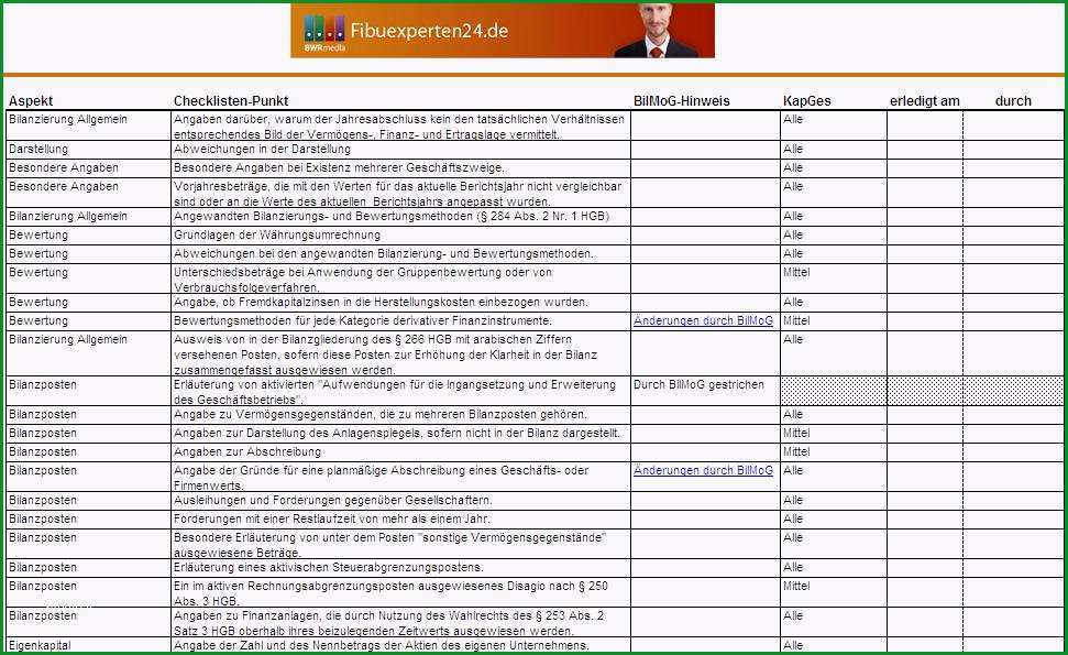 15 checkliste excel vorlage