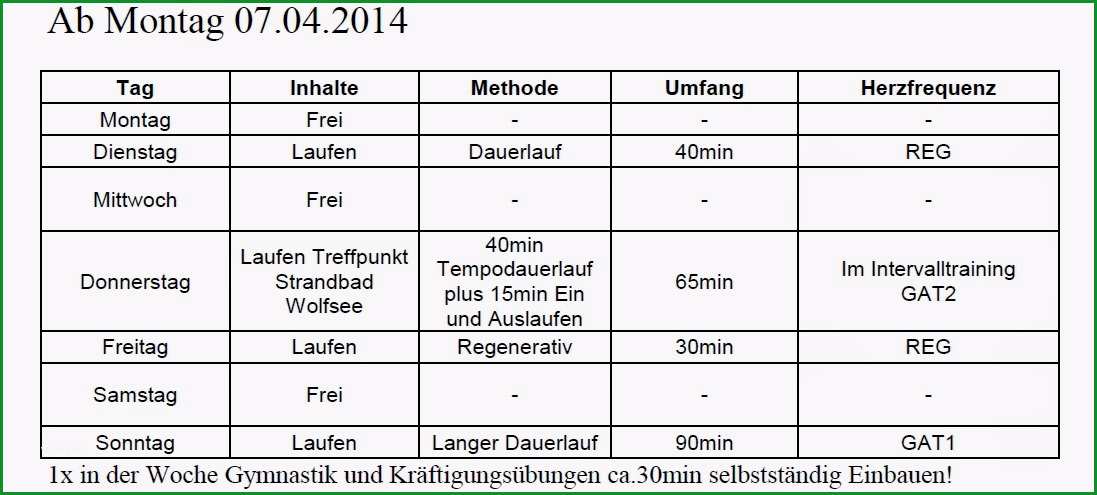 15 trainingsplan pferd vorlage