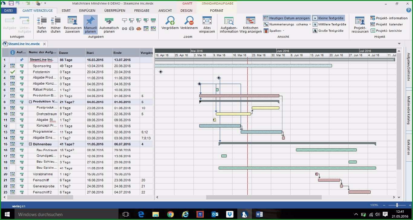 projektplan excel vorlage 2015