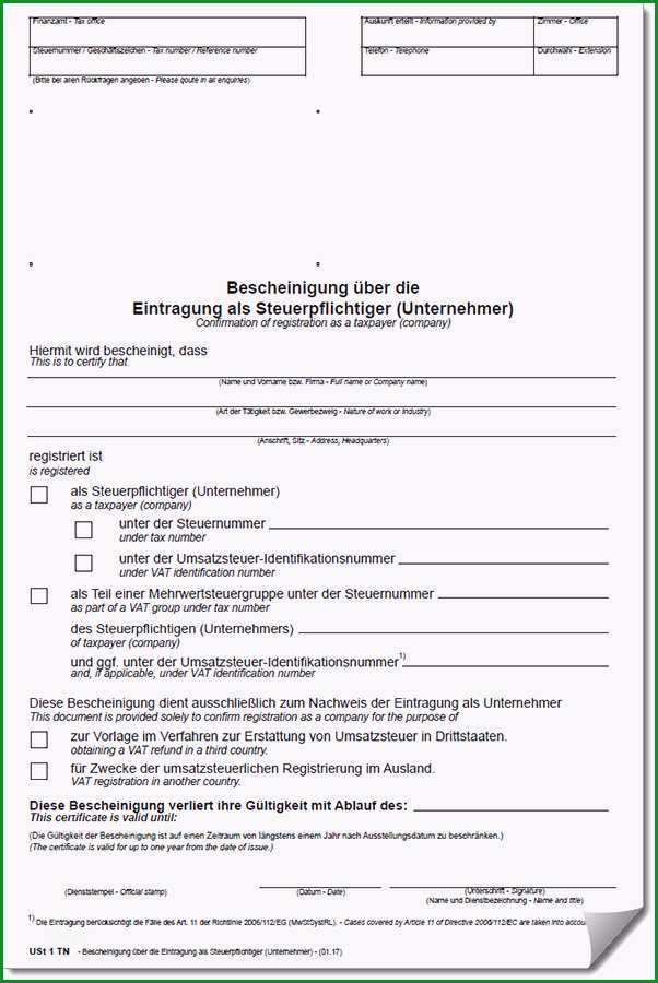 8 formlose bestatigung vorlage
