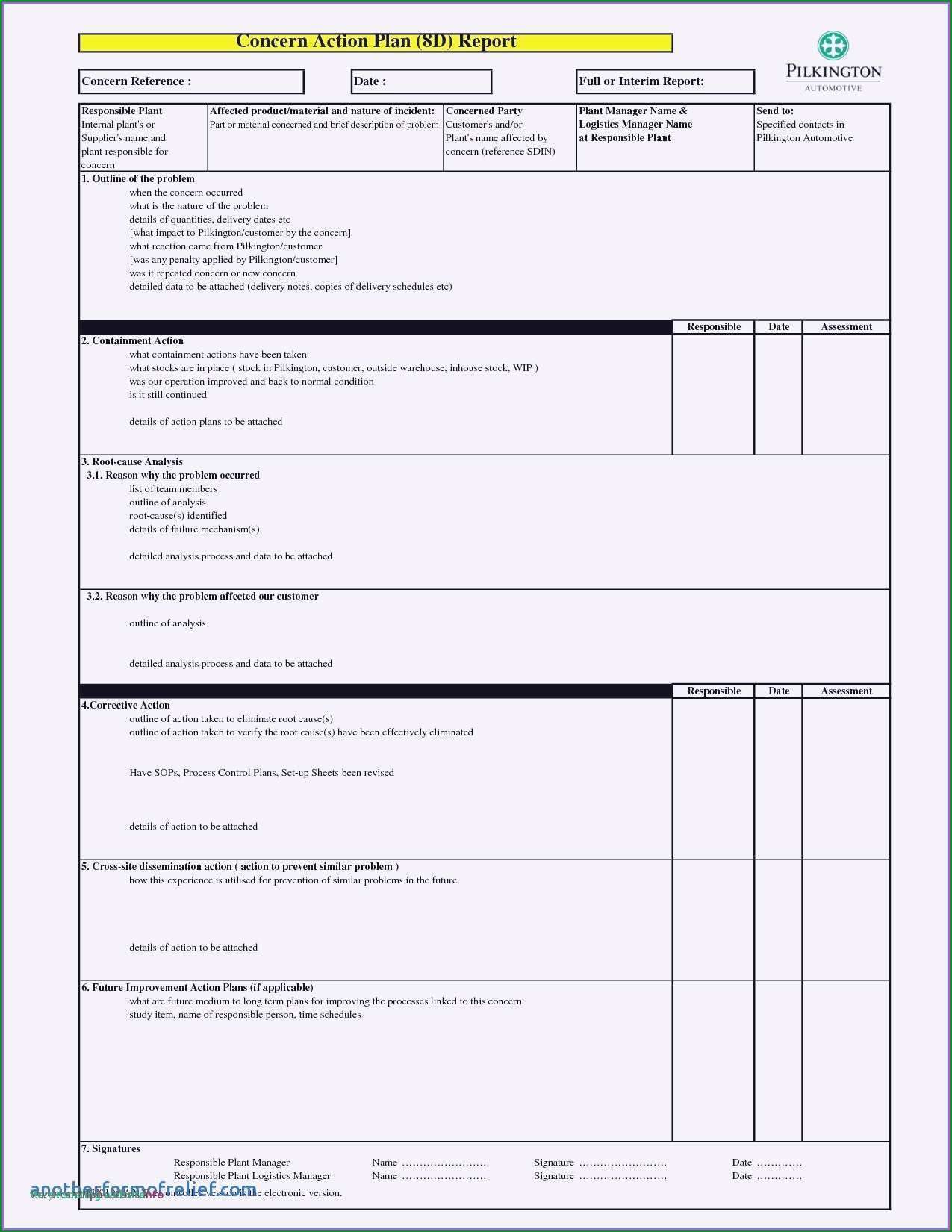 8d report vorlage neu 15 8d report beispiel vorlagen123 vorlagen123