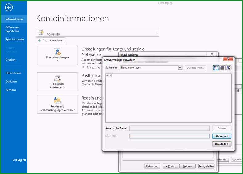 abwesenheitsnotiz in outlook 2013 einrichten