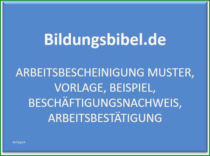 arbeitsbescheinigung muster vorlage beispiel beschaeftigungsnachweis arbeitsbestaetigung