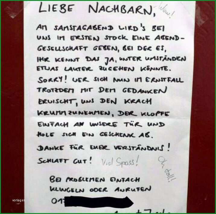 Großartig Nachbarn Party Ankündigung Vorlage Sie Kennen Müssen