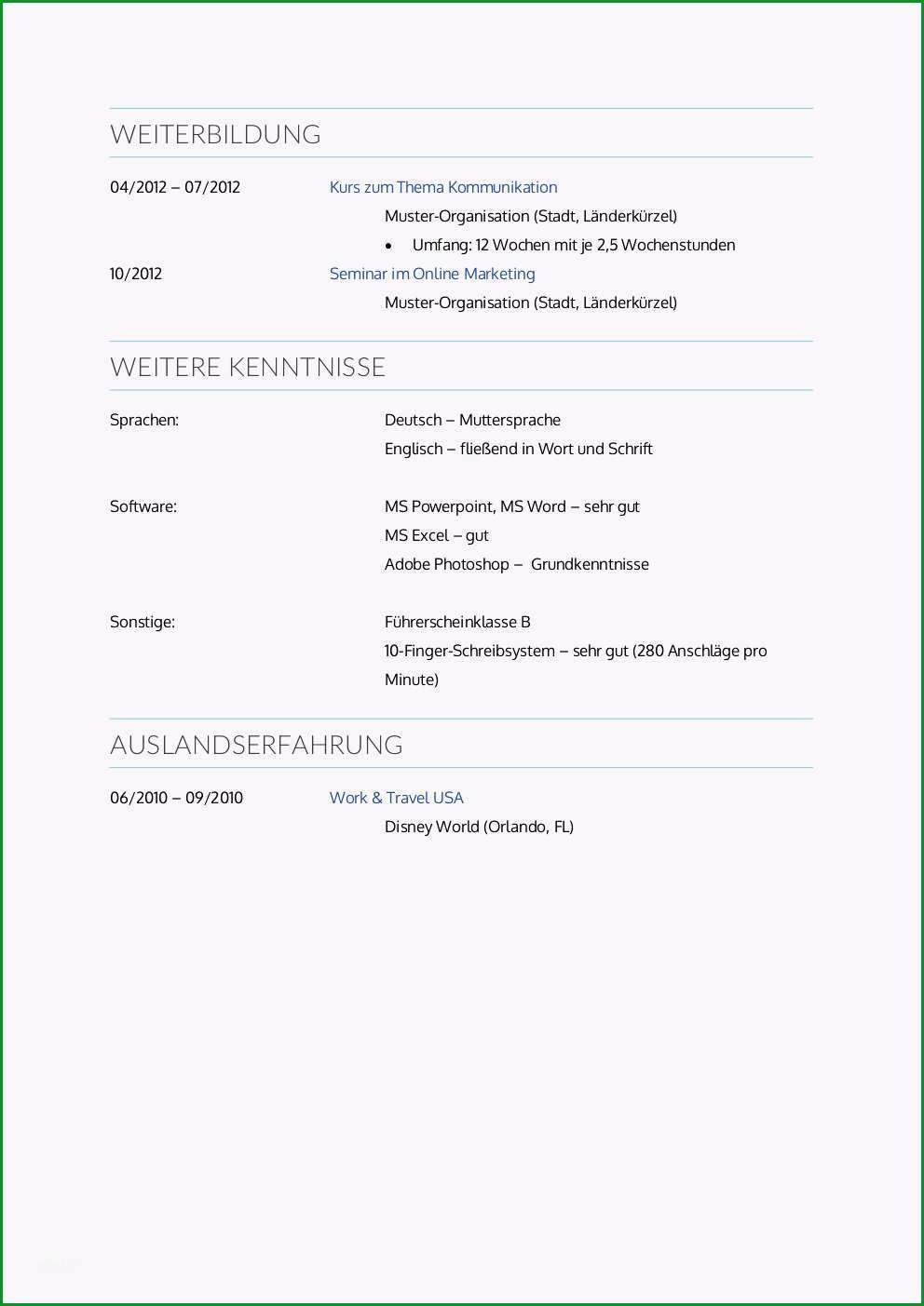 bewerbung muster 10