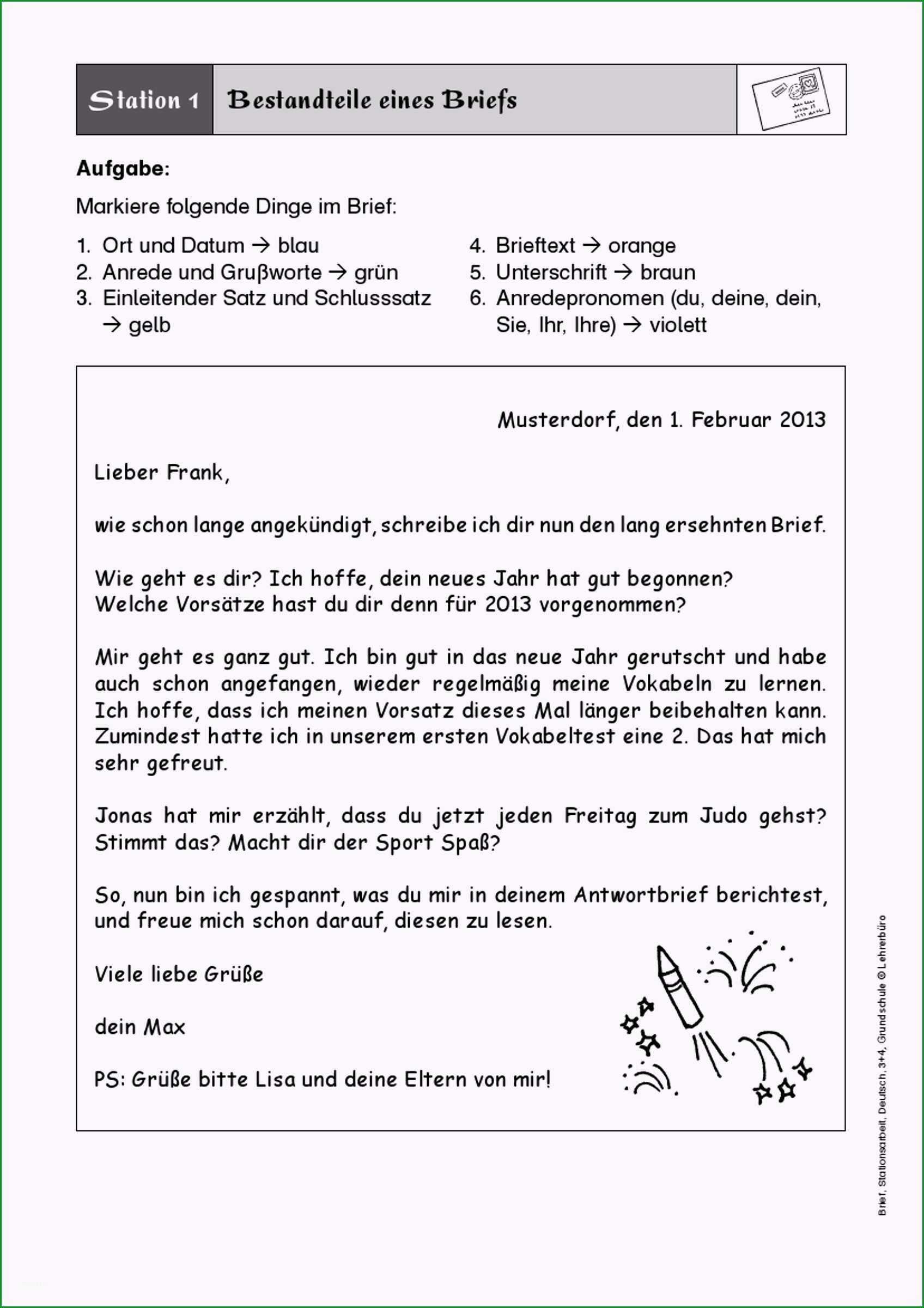 tag brief schreiben s=term