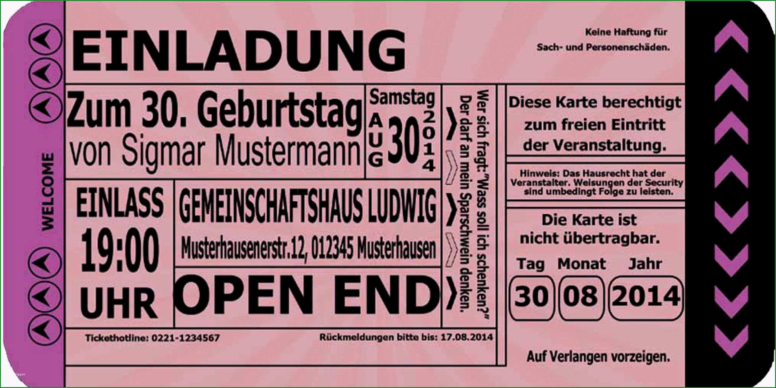 einladung geburtstag 40