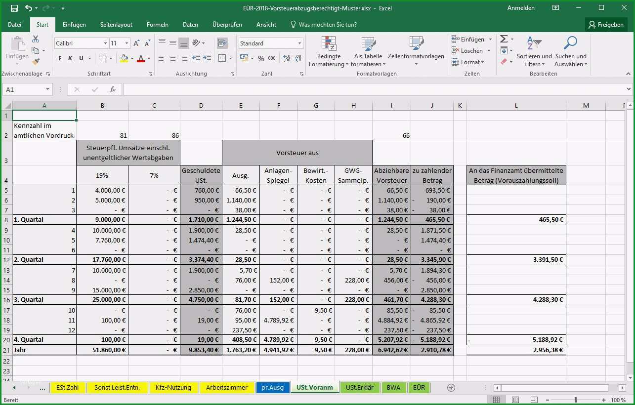 einnahmenuberschussrechnung excel vorlage kostenlos erstaunlich excel vorlage einnahmenuberschussrechnung eur pierre 5