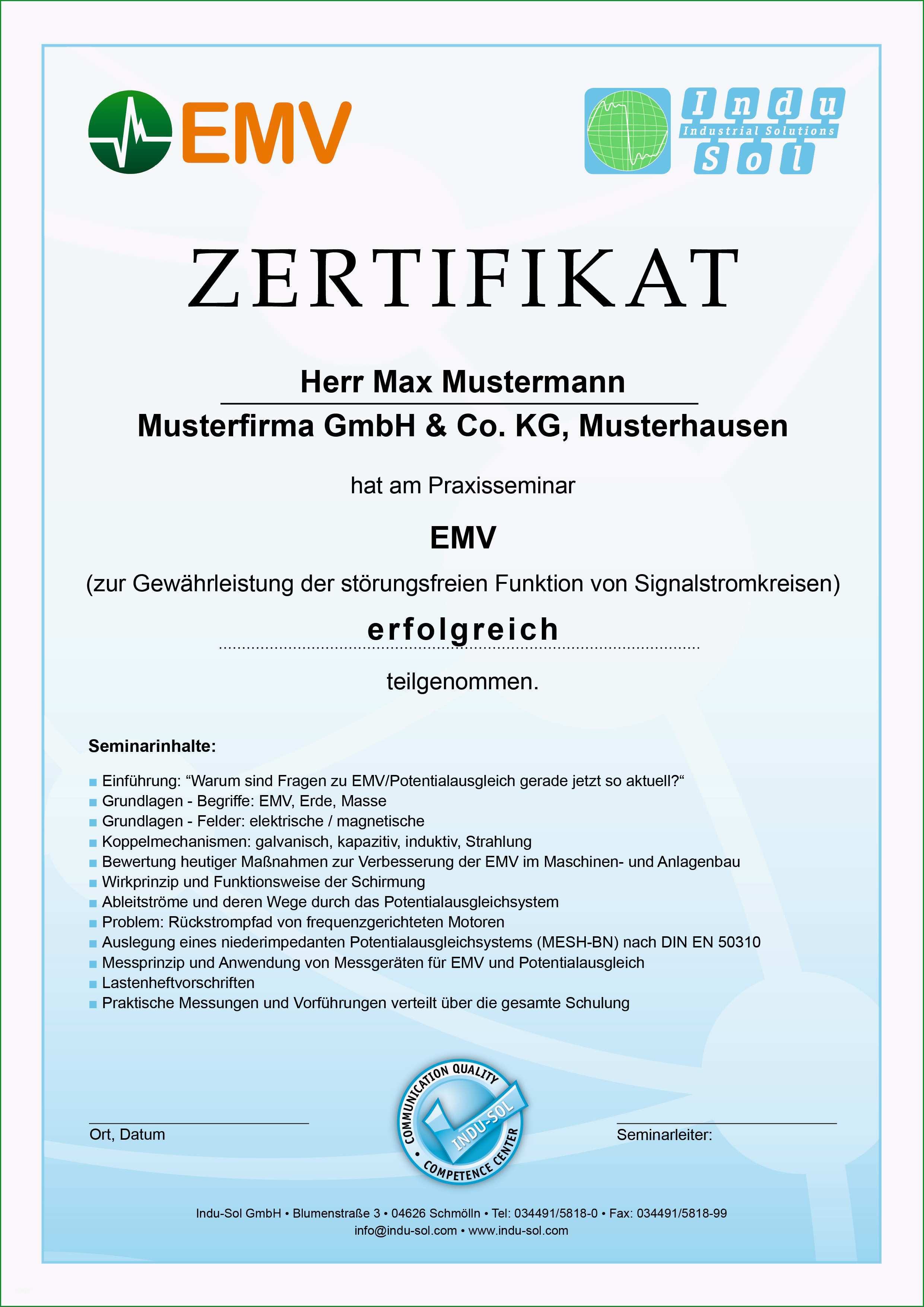 schulung emv potentialausgleich