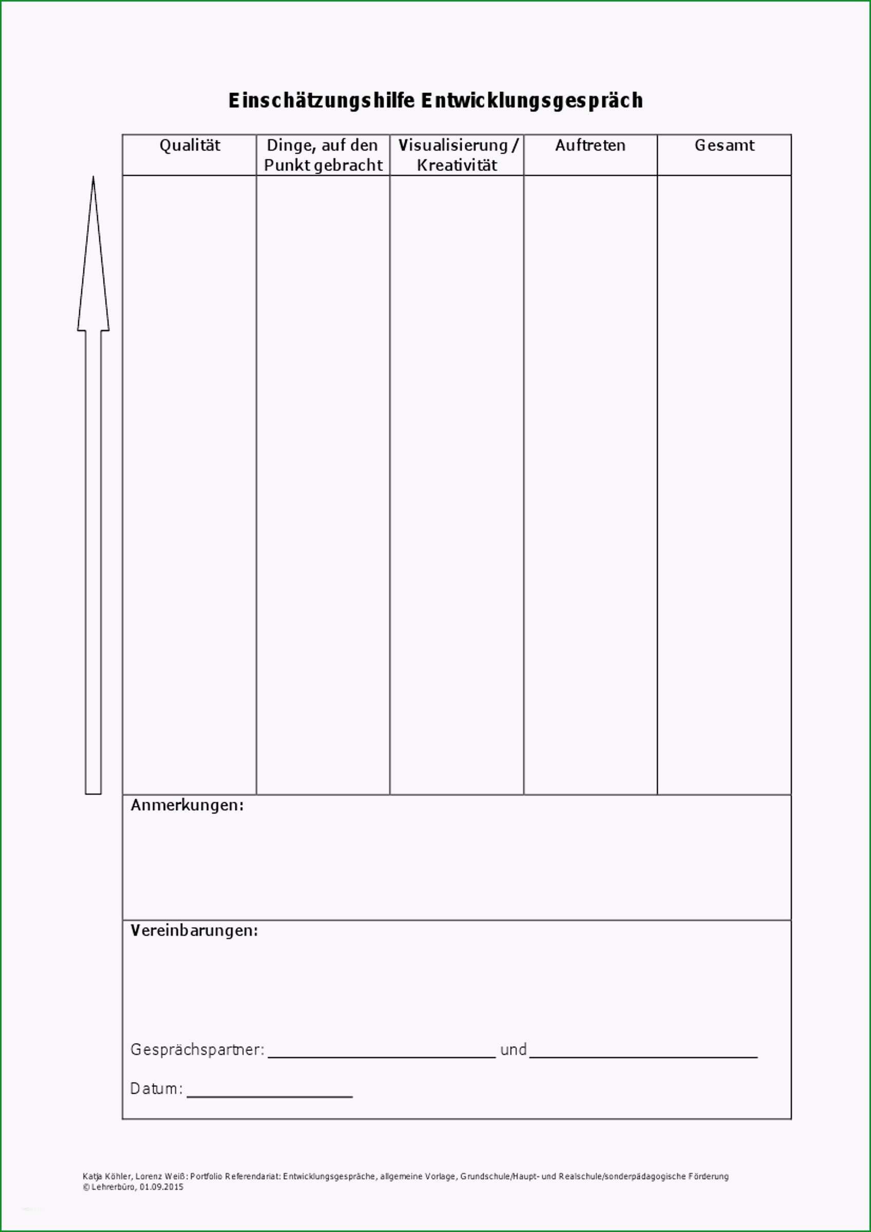 entwicklungsgesprach kindergarten vorlage luxus arbeitshilfen · grundschule · lehrerburo