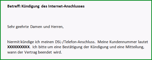 office vorlage handy vertrag k? ?ndigen kostenlos