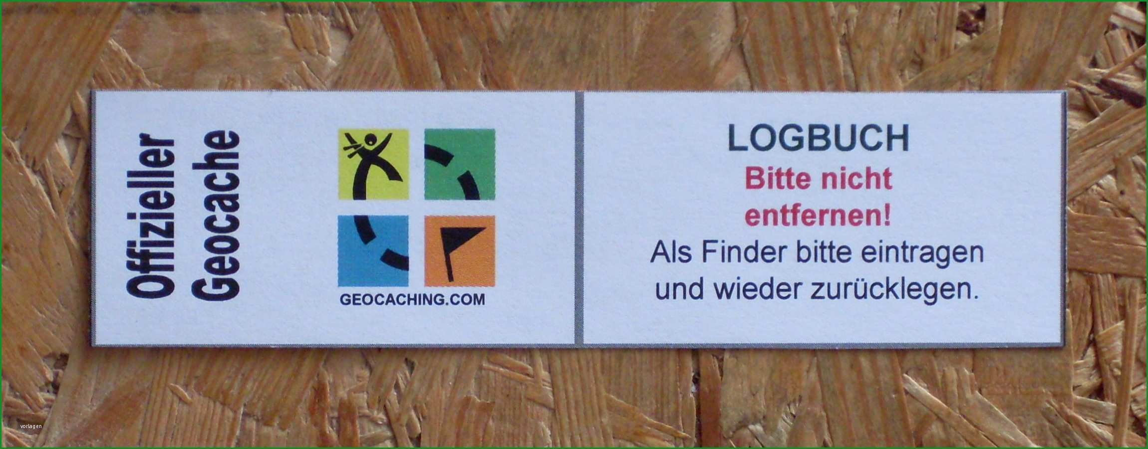 geocaching logbuch vorlage word