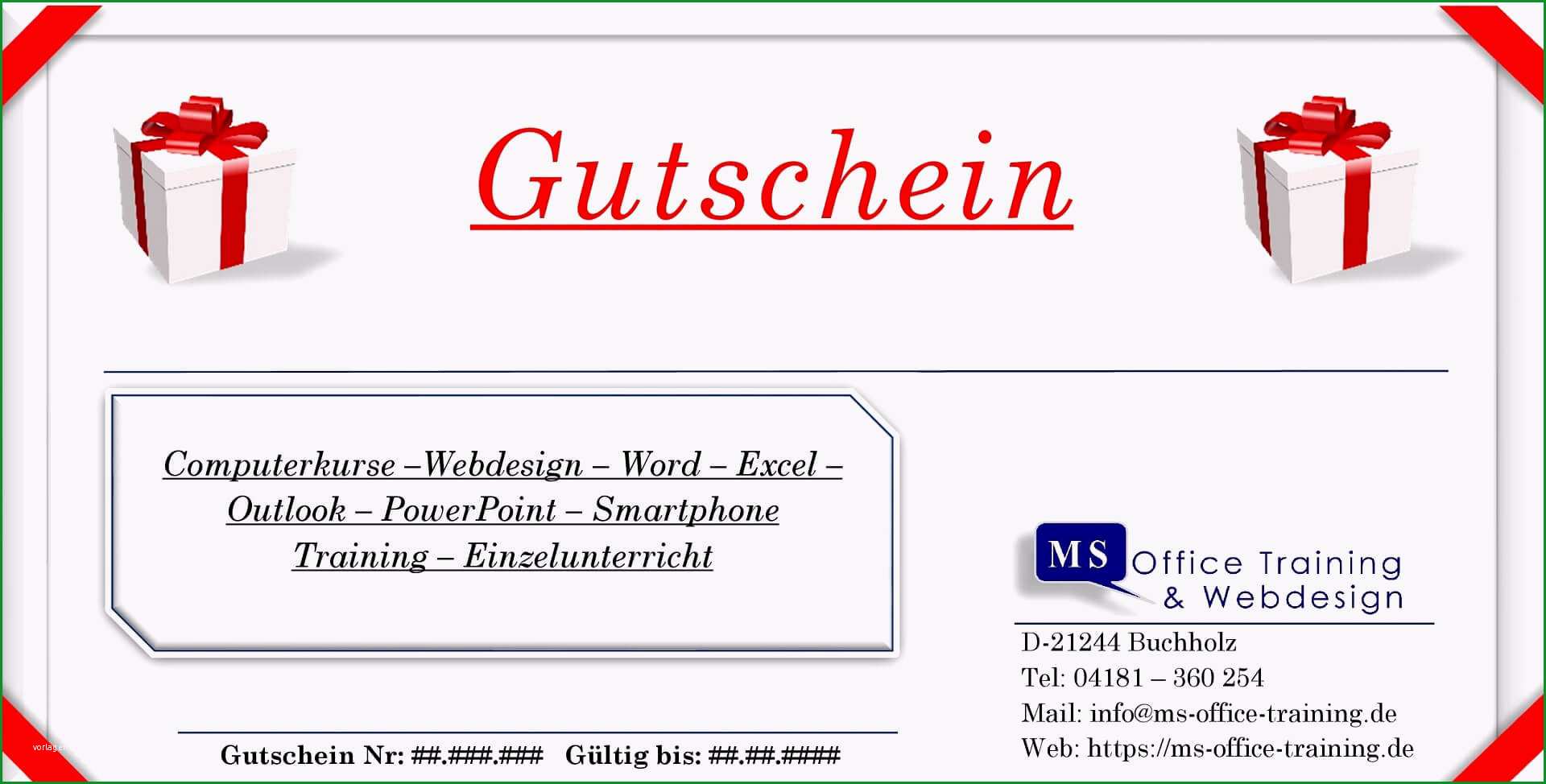 gutschein smartphone tablet training