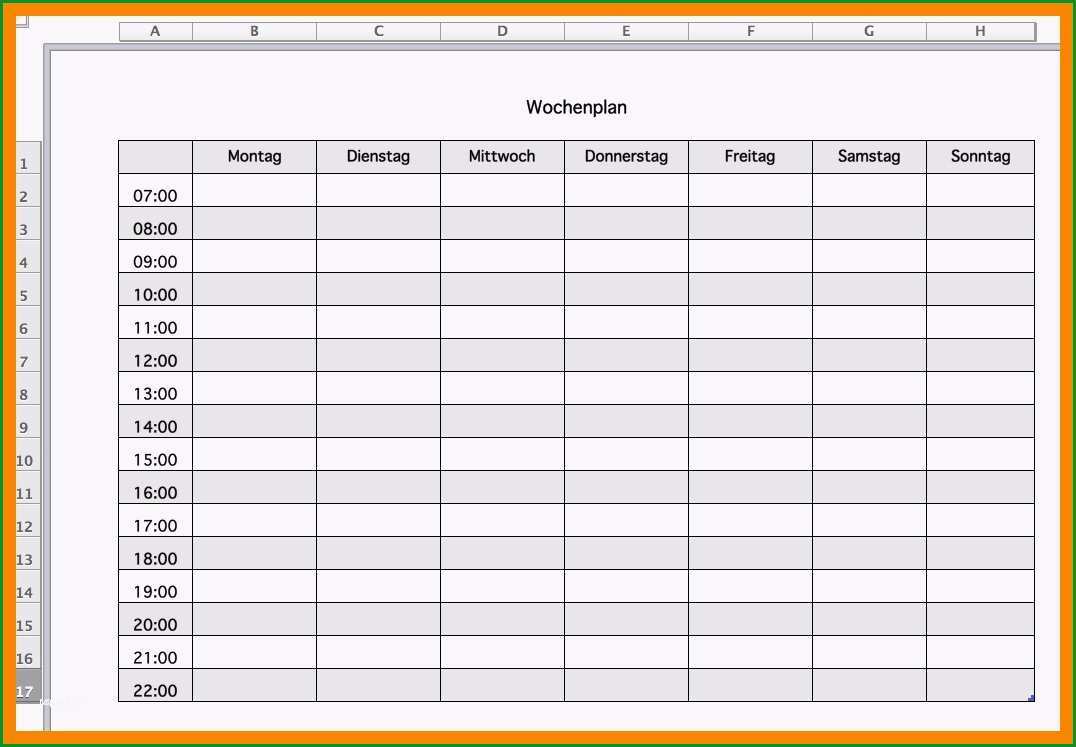 haushaltsplan excel vorlage niedliche 6 putzplan vorlage excel